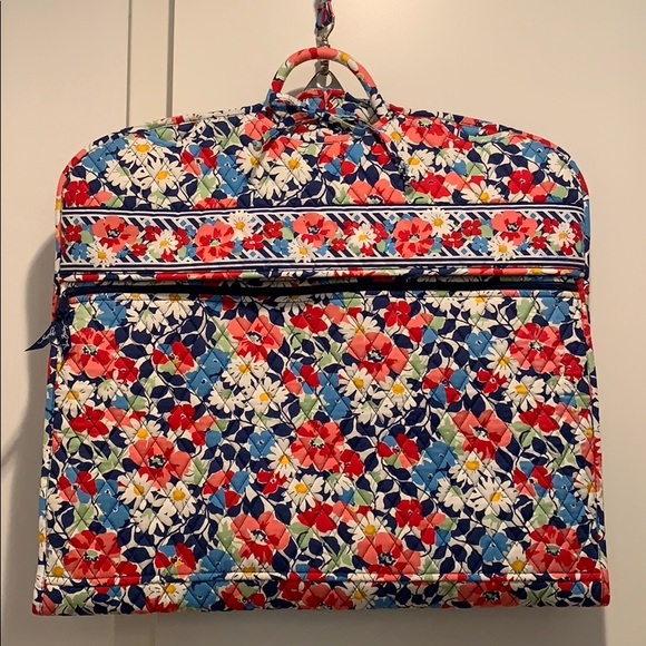 vera bradley hanging clothes bag